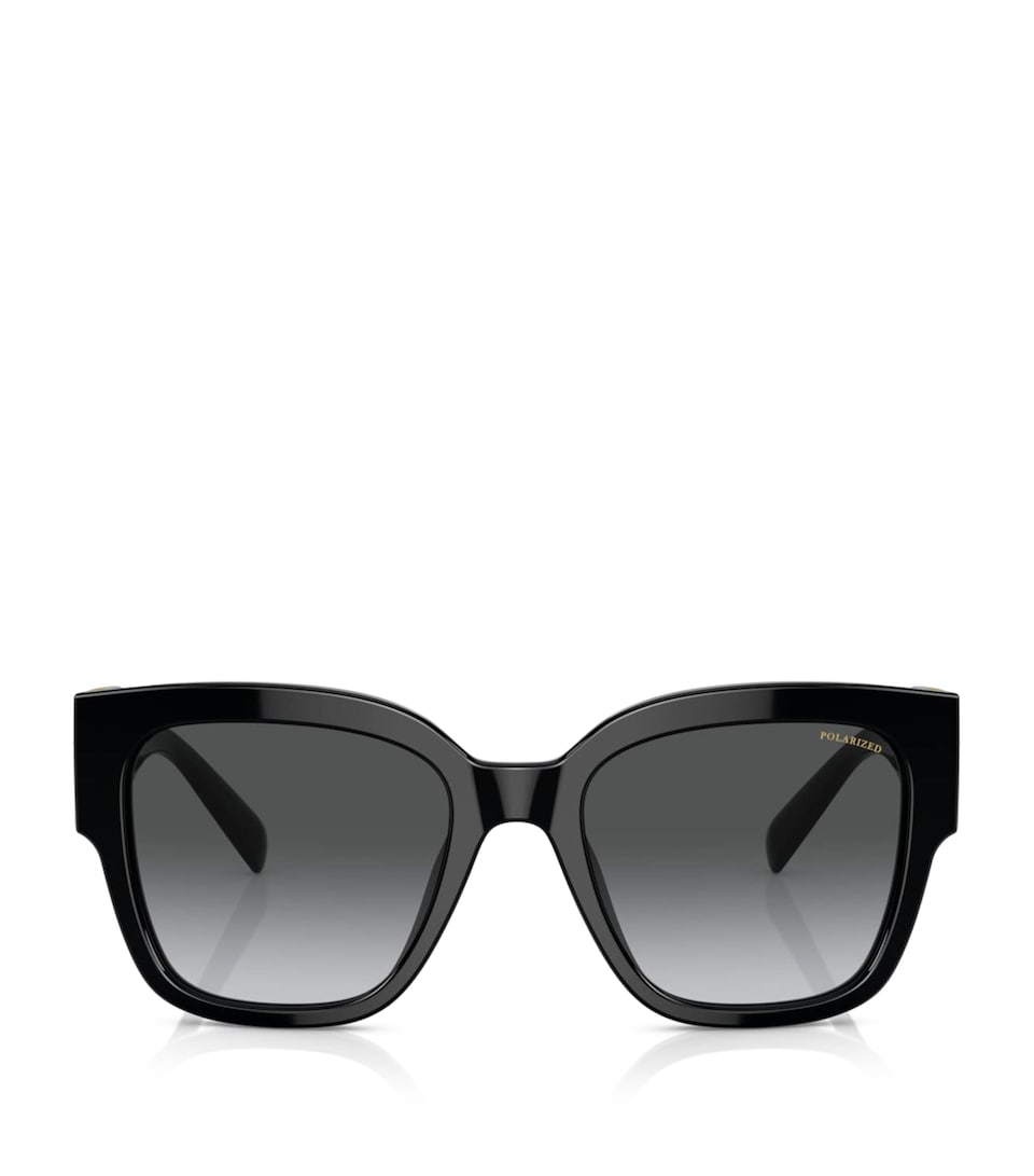 Versace Acetate Pillow Sunglasses Black