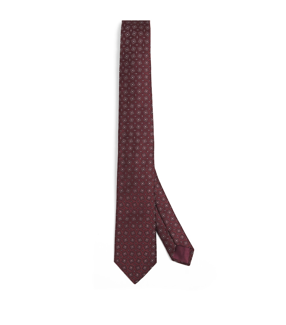 Silk Patterned Tie