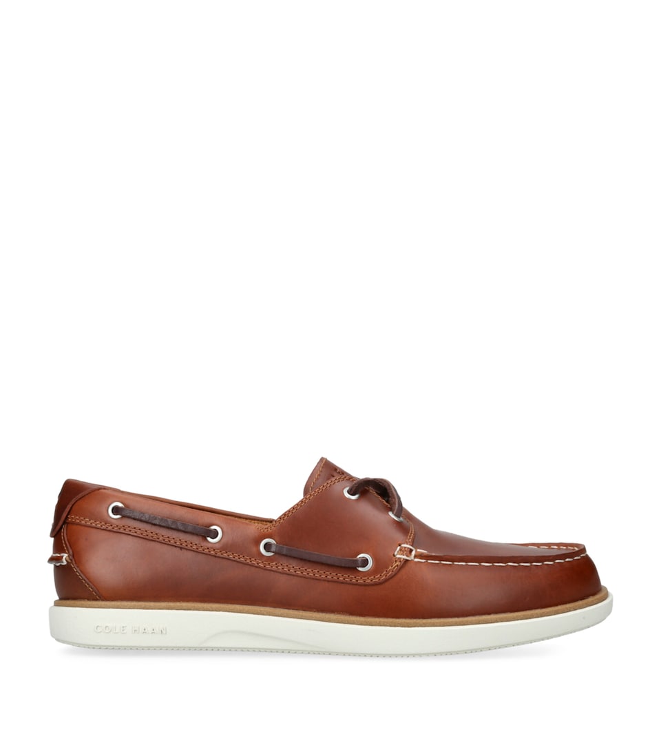 Leather GrandPrø Windward Boat Shoes