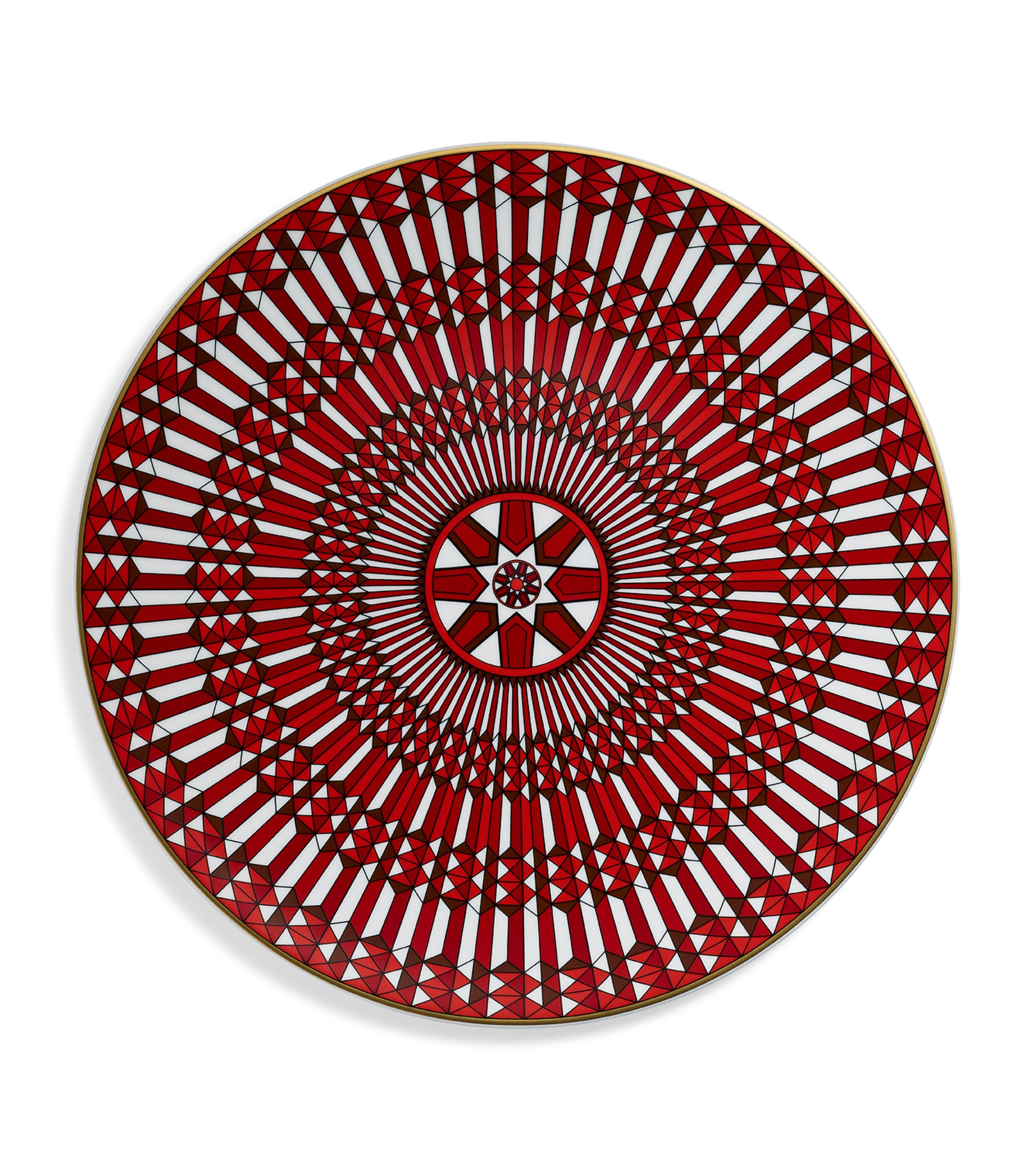 Arcadia Red Show Plate (31cm)