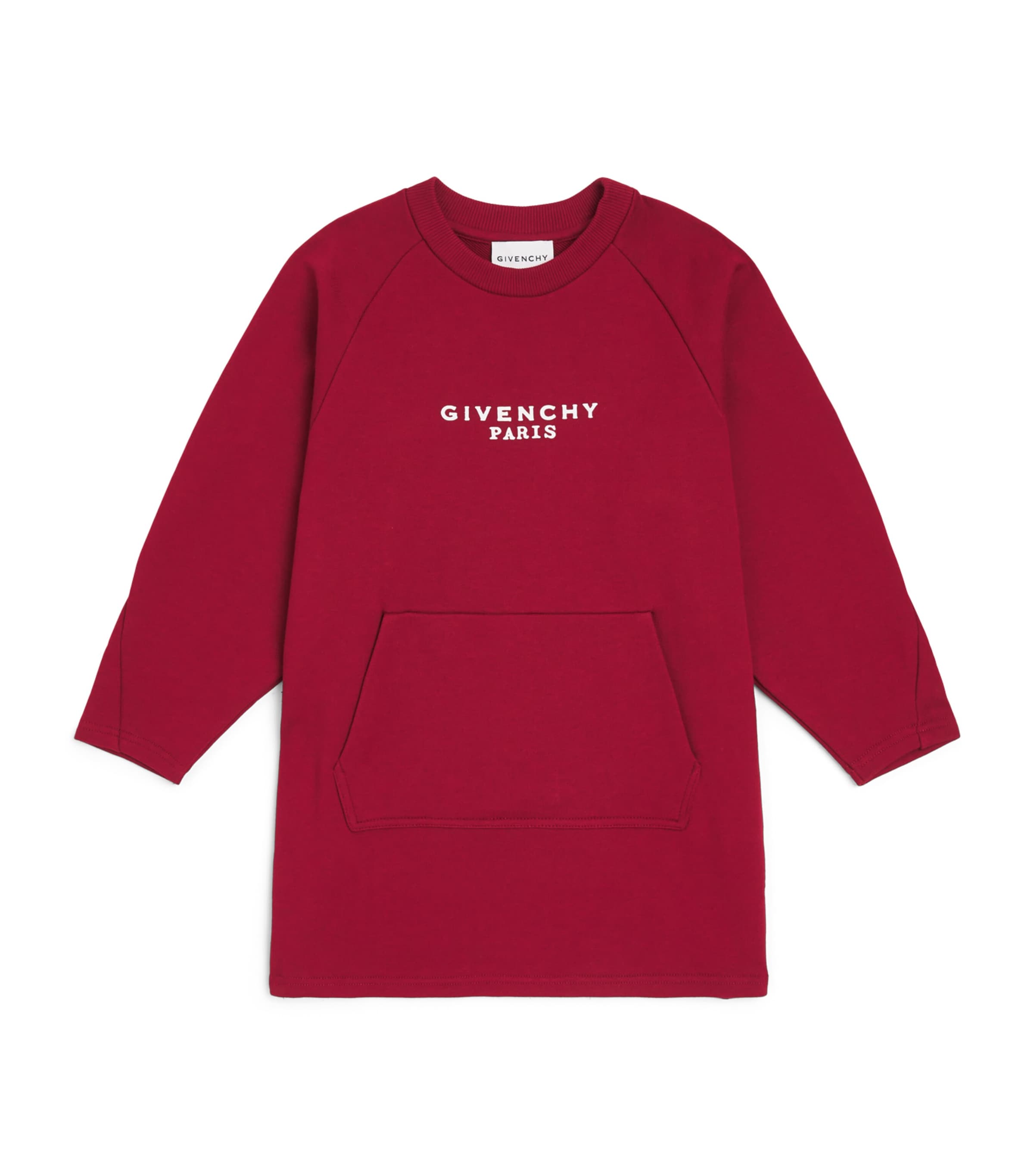 Givenchy Kids Cotton Sweatshirt Dress (4-12+ Years) Red