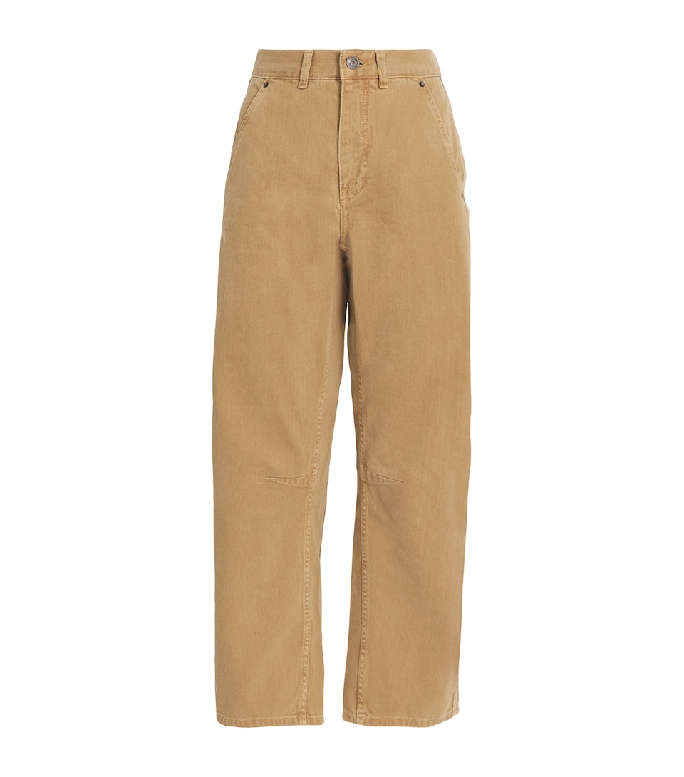Engineered Mid-Rise Jeans