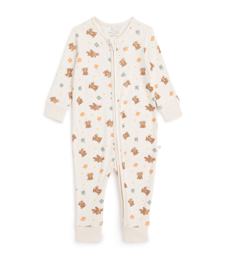 Organic Cotton-Bamboo Teddy All-In-One (0-24 Months)