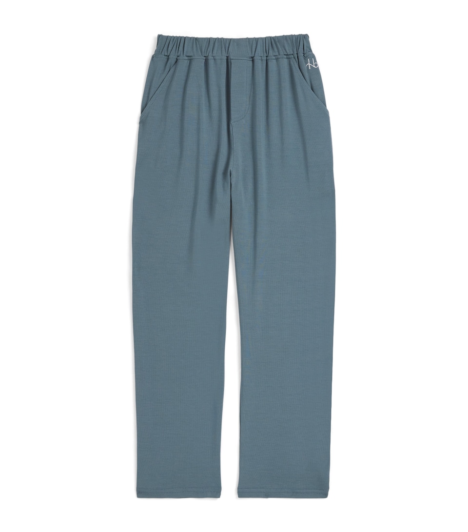 Homebody Kids Jersey Posh Pyjama Bottoms (4-16 Years) Teal Mist