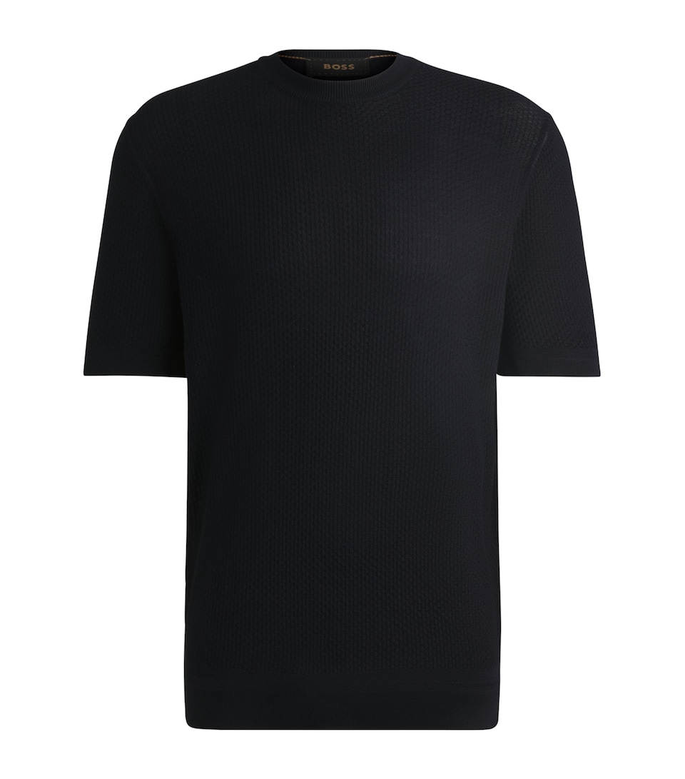 Silk Knitted T-Shirt