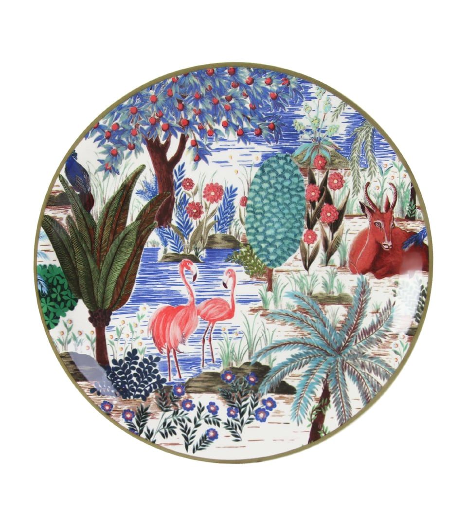 Gien Jardin du Palais Canape Plates (Set of 4)