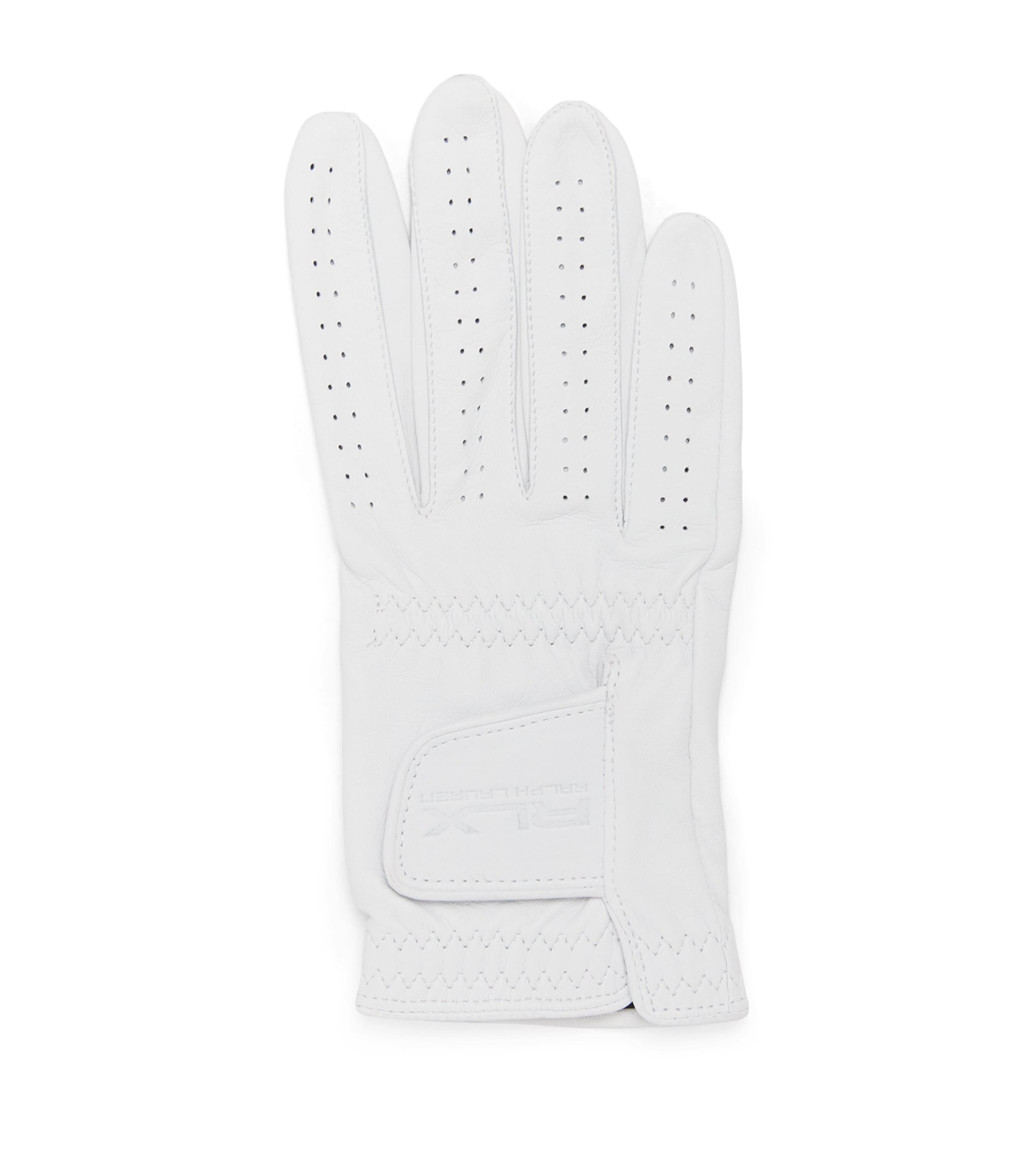 RLX Ralph Lauren Leather Golfing Right Glove White