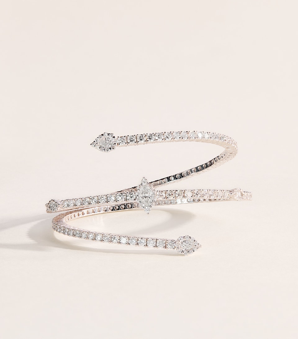 Yeprem White Gold and Diamond Y-Couture Bracelet White Gold