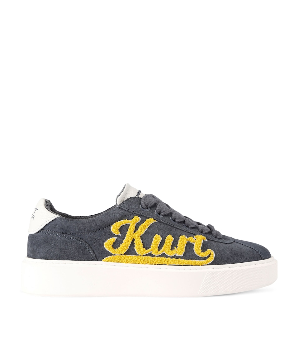 Kurt Geiger London Appliqué Albion Retro Sneakers Grey/dark