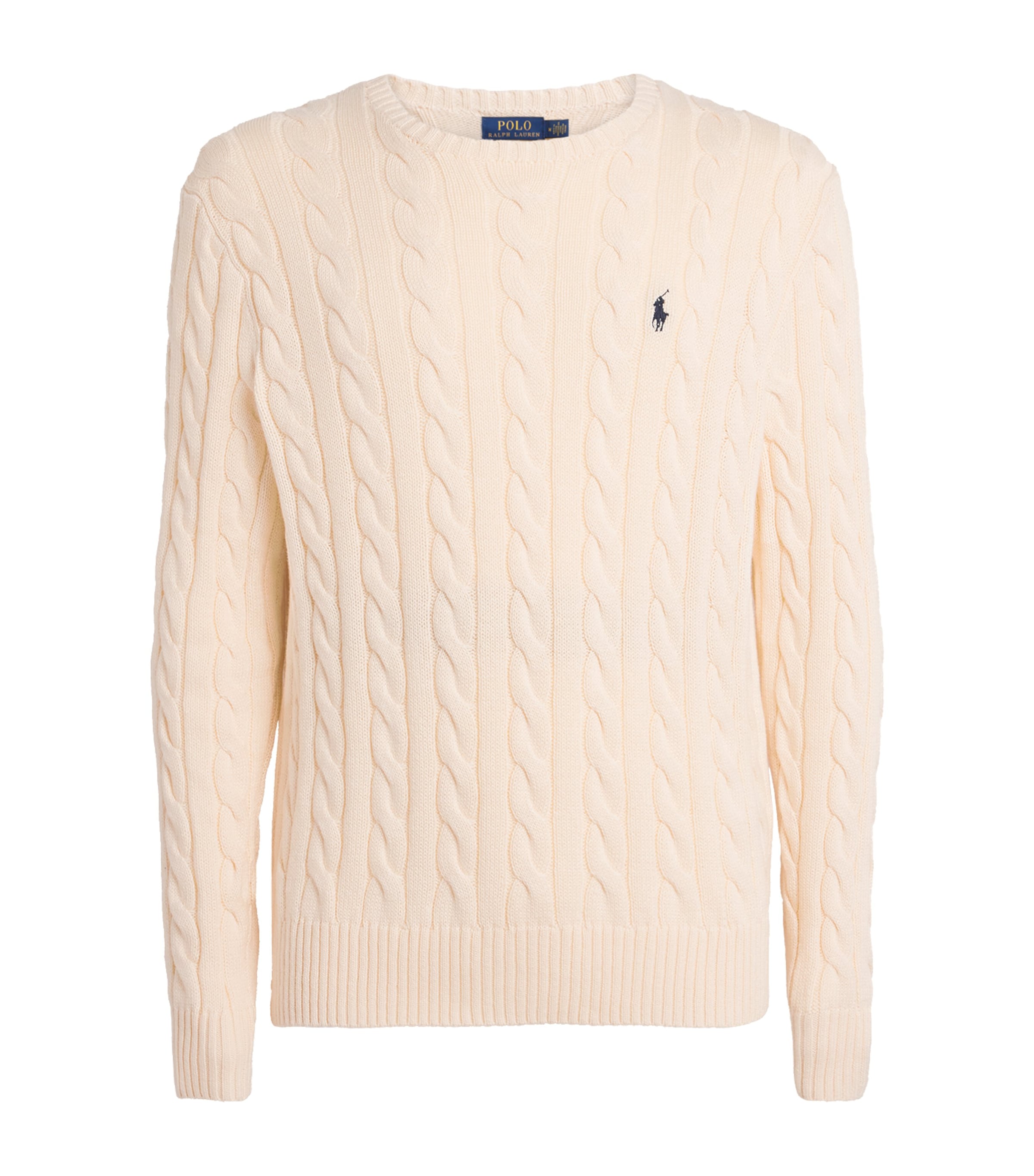 Cotton Cable-Knit Sweater