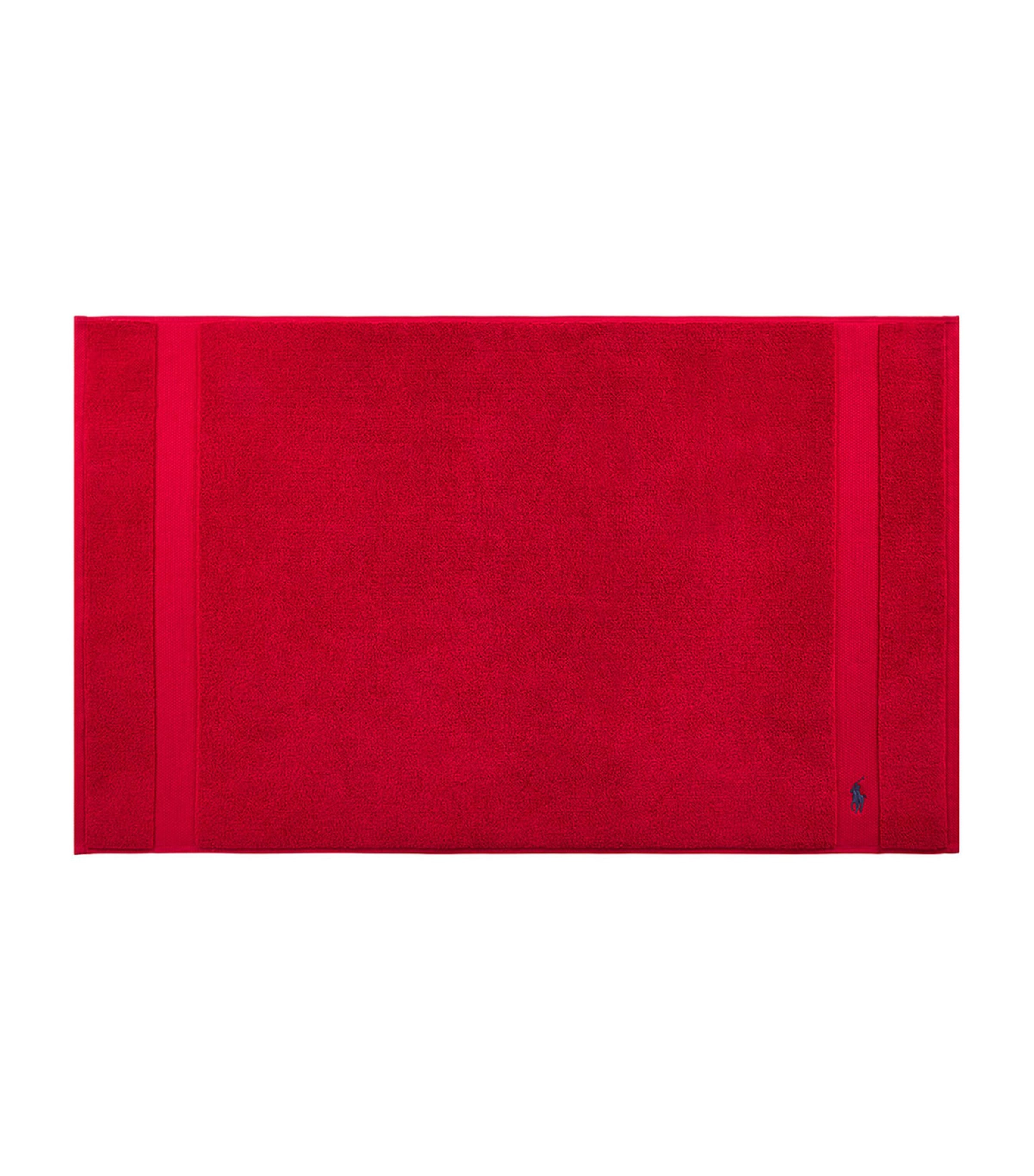 Ralph Lauren Home Polo Player Bath Mat (55cm x 90cm) Red