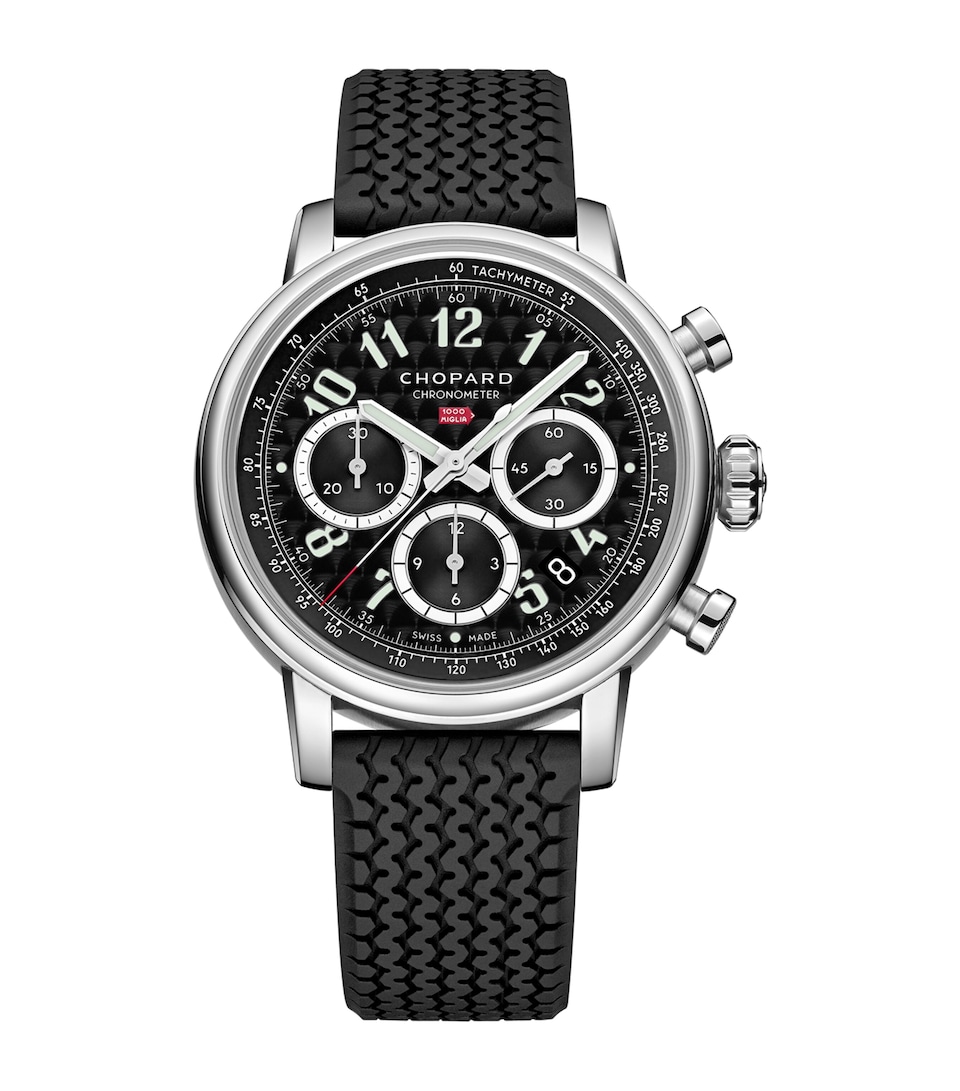 Lucent Steel Mille Miglia Chronograph Watch 40.5mm