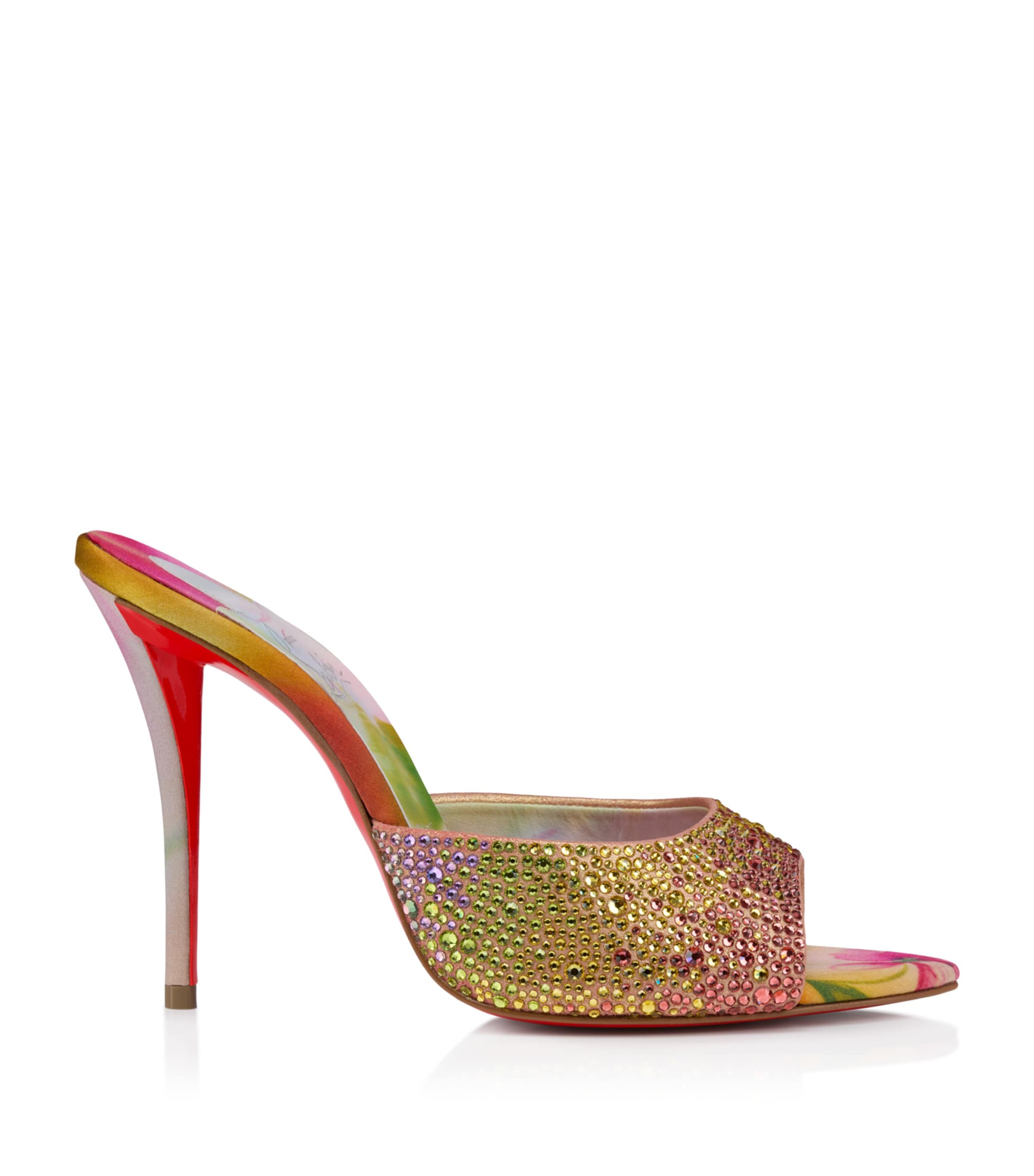 Christian Louboutin Miss Z Strass Mules 100