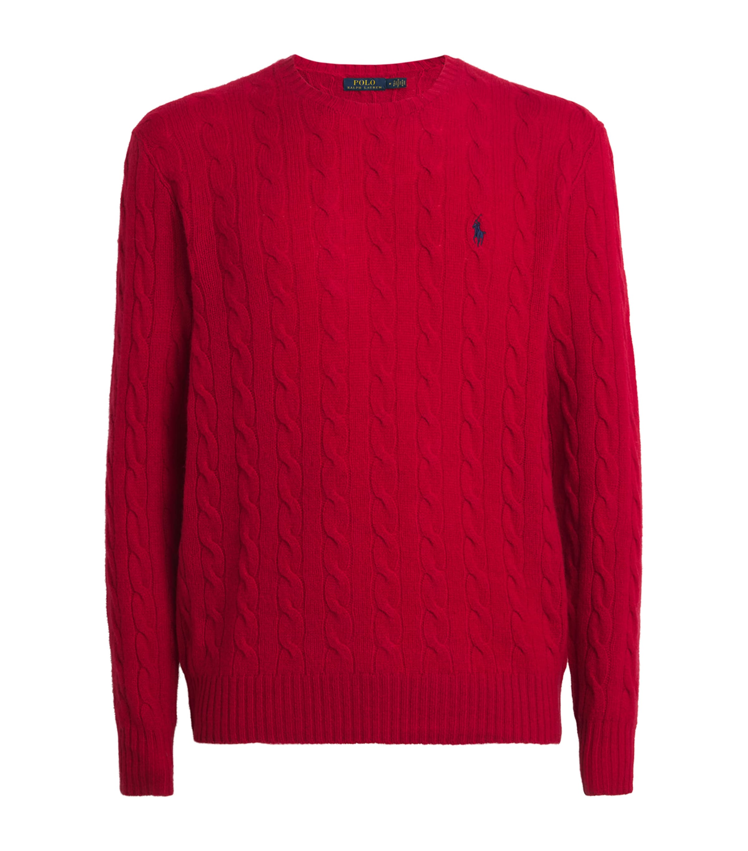 Wool-Cashmere Cable-Knit Sweater