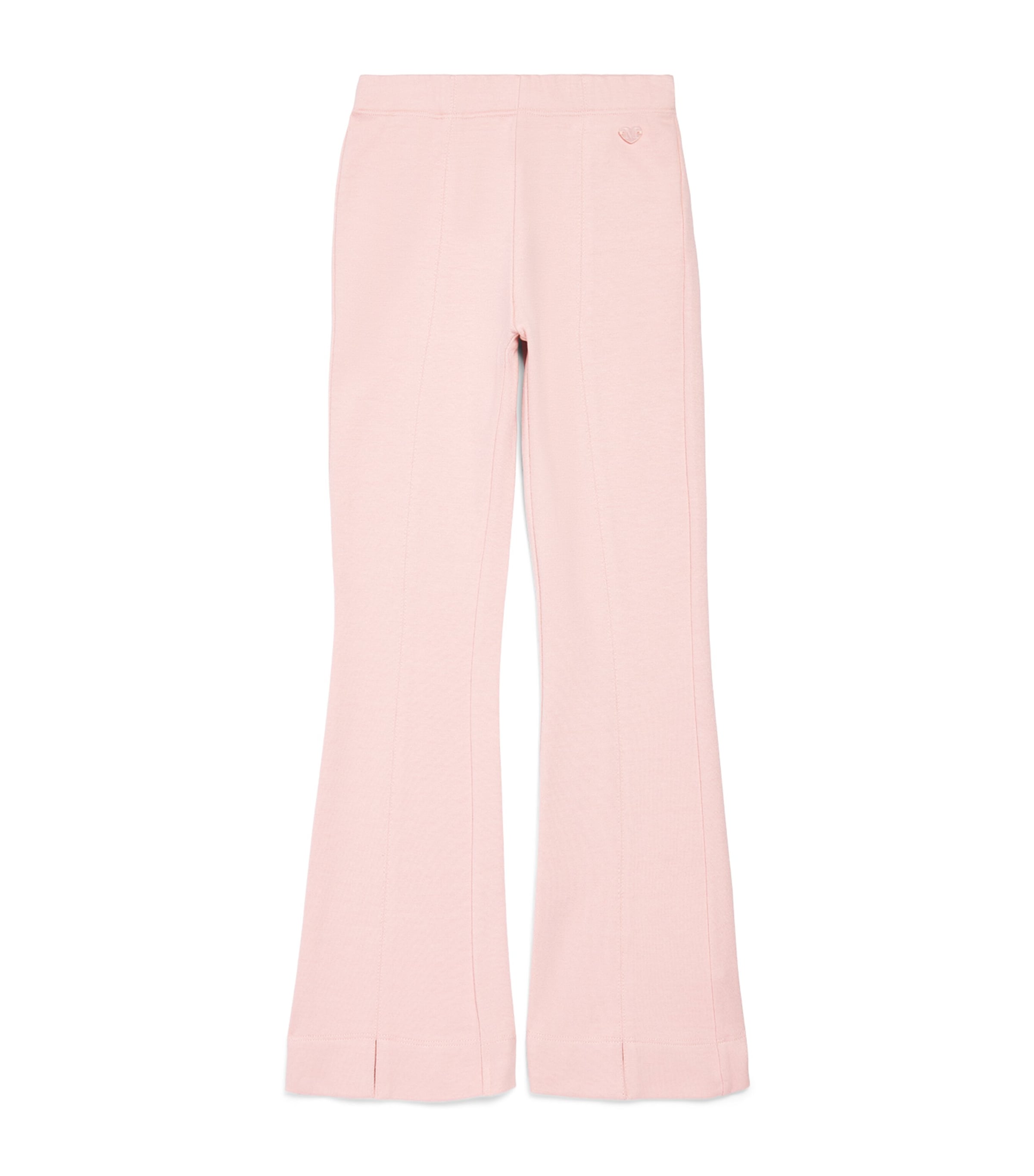 Monnalisa Knit Flared Trousers (3 Months-6 Years) Lotus
