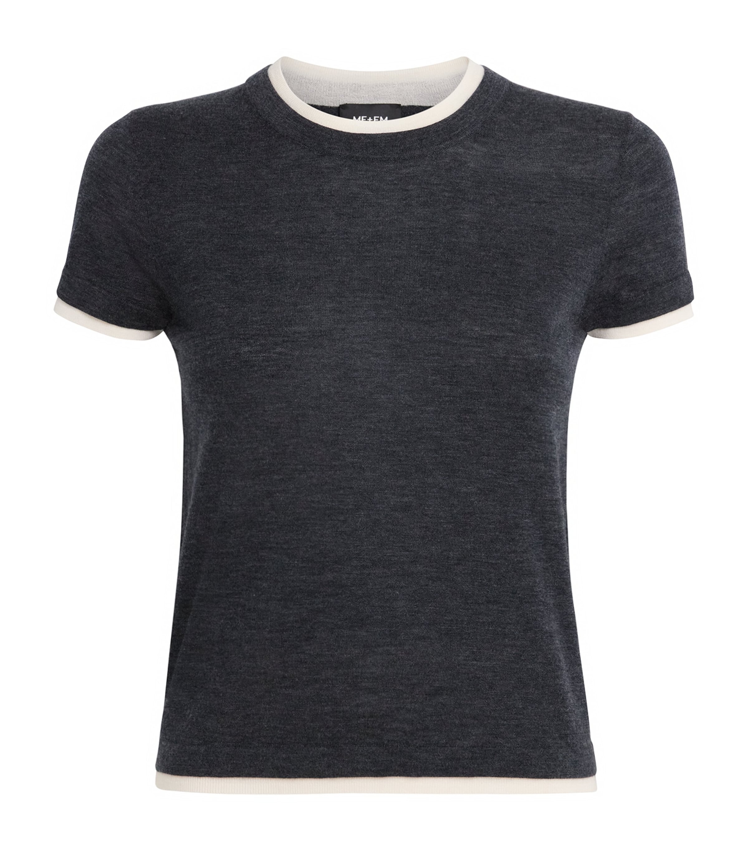 Merino Wool-Cashmere Barely There T-Shirt
