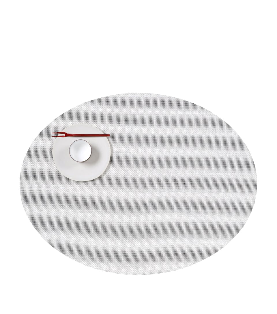 Mini Basketweave Oval Placemat (36cm x 50cm)