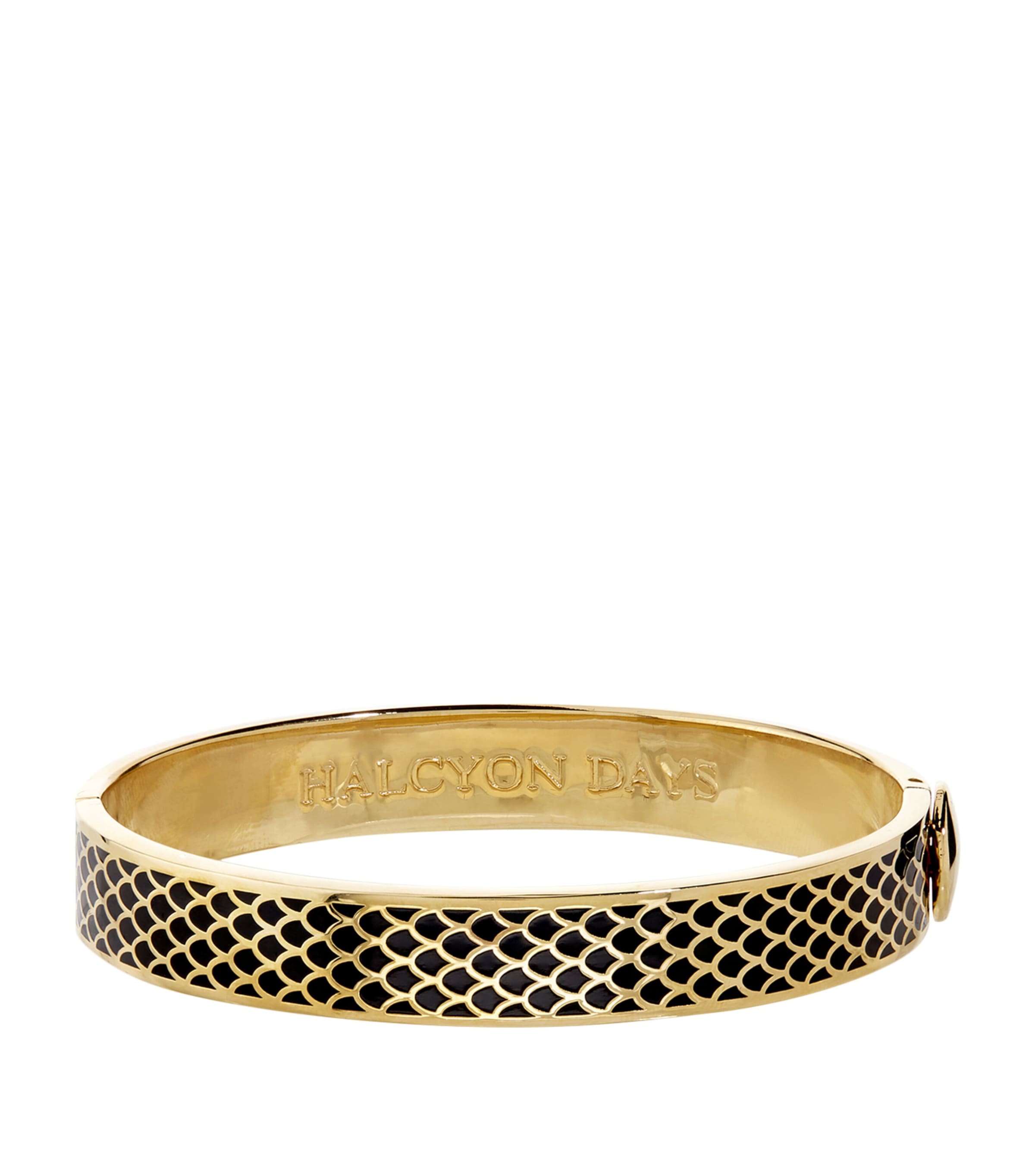 Gold-Plated Salamander Bangle