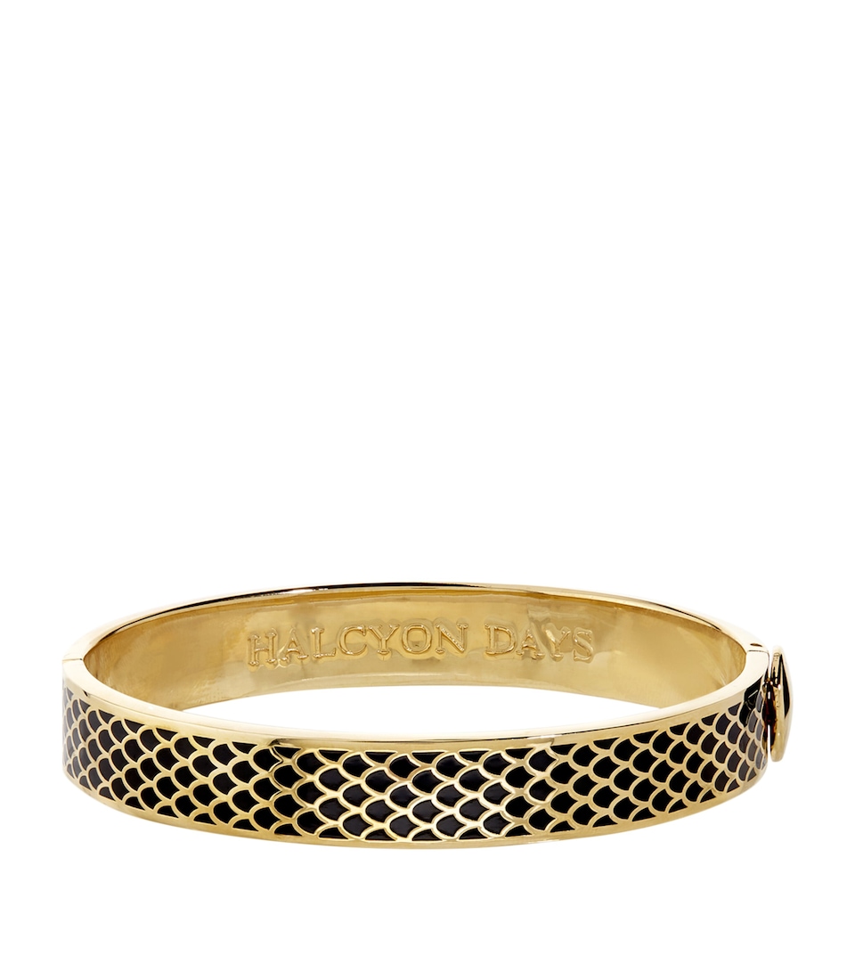 Gold-Plated Salamander Bangle