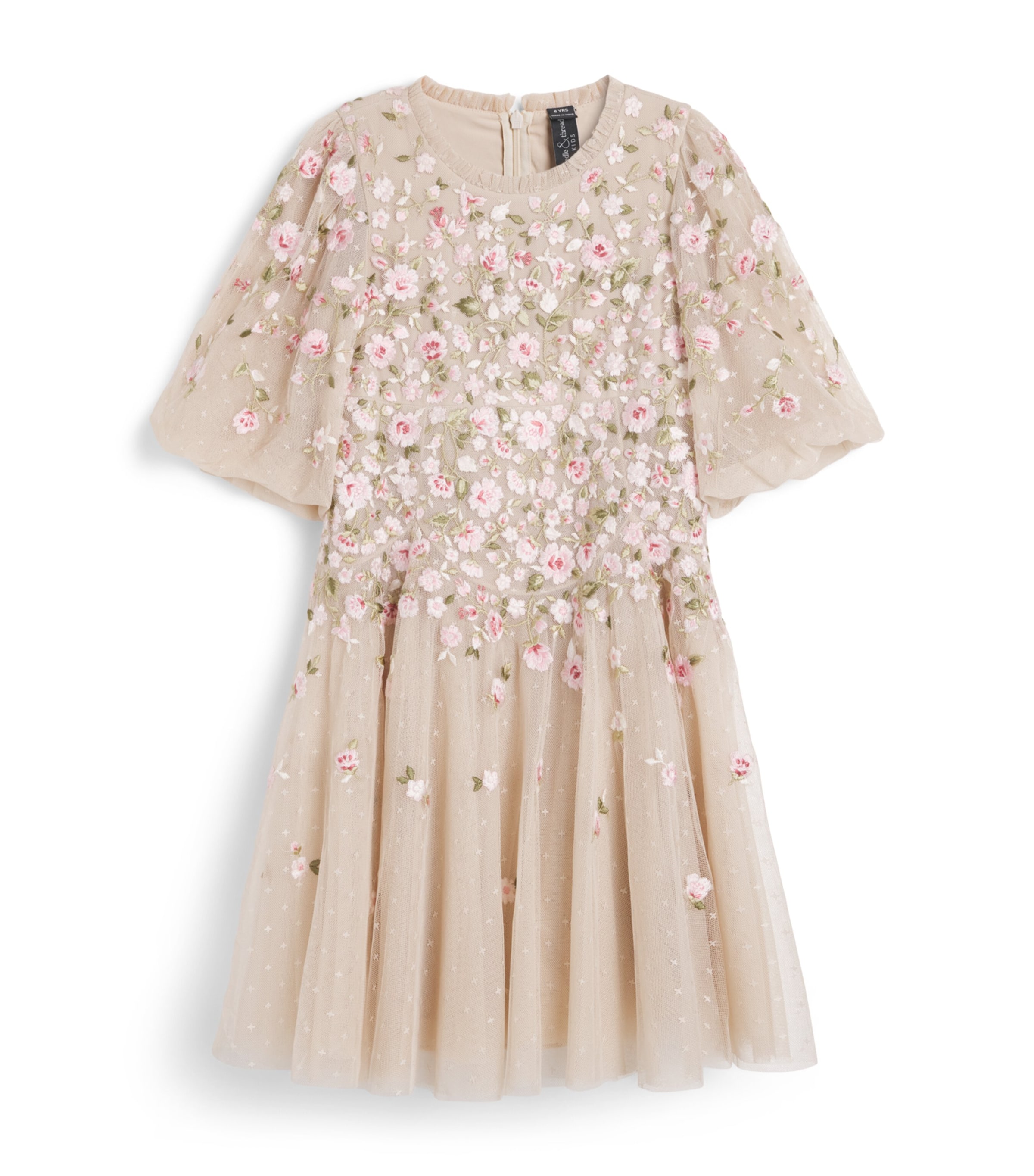 Needle & Thread Tulle Sylvia Rose Dress (4-10 Years) Omu