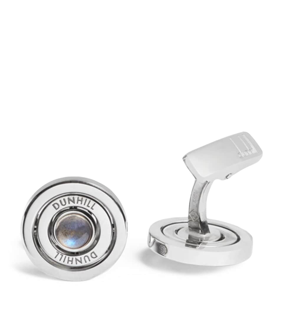 Labradorite Gyro Cufflinks