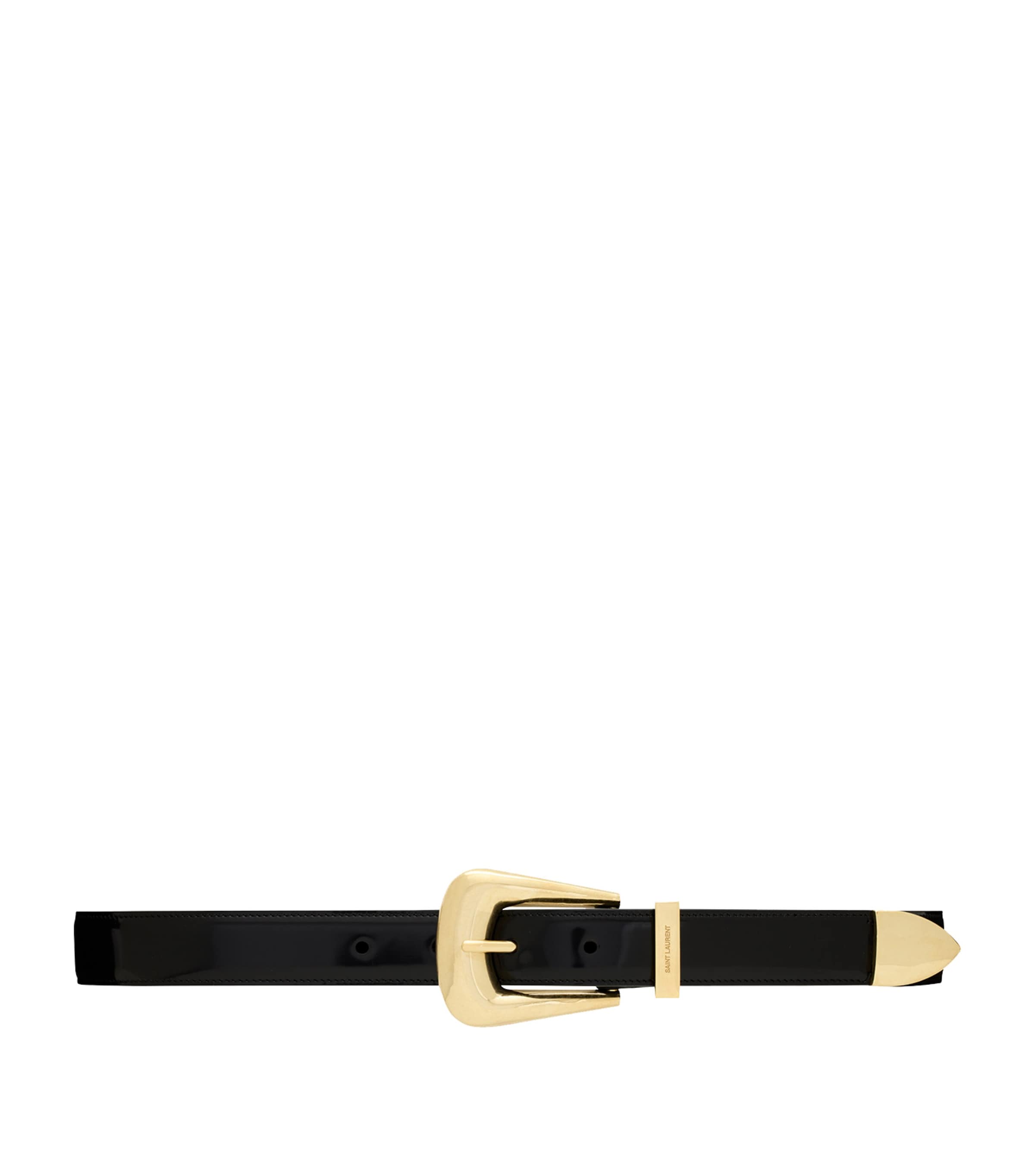 Saint Laurent Folk Buckle Belt