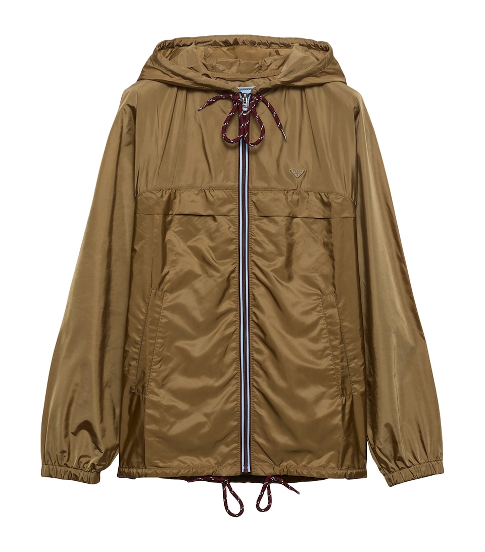 Re-Nylon Hooded Raincoat