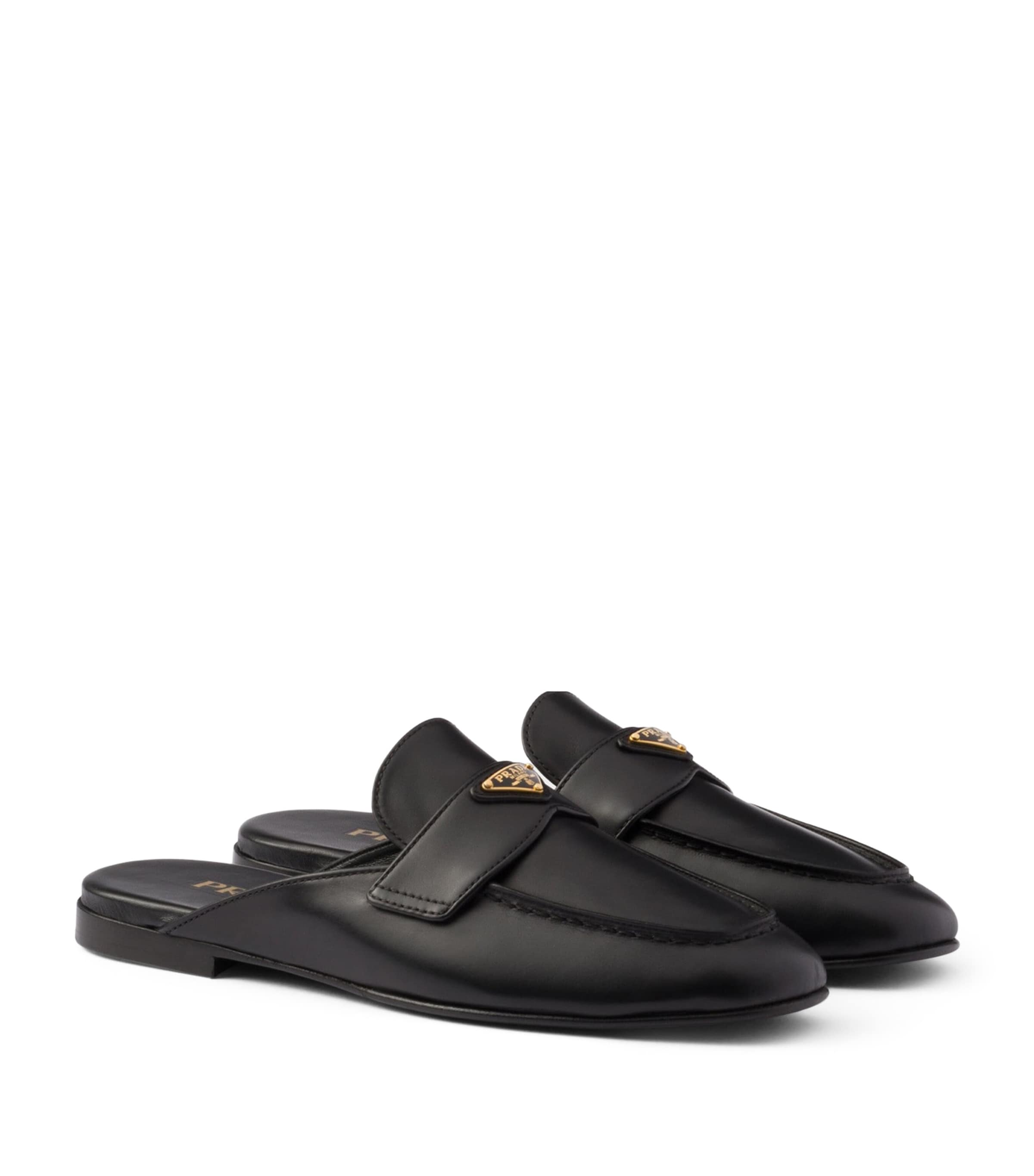 Bottega Veneta Grained Calfskin Adamo Slippers | Harrods SA