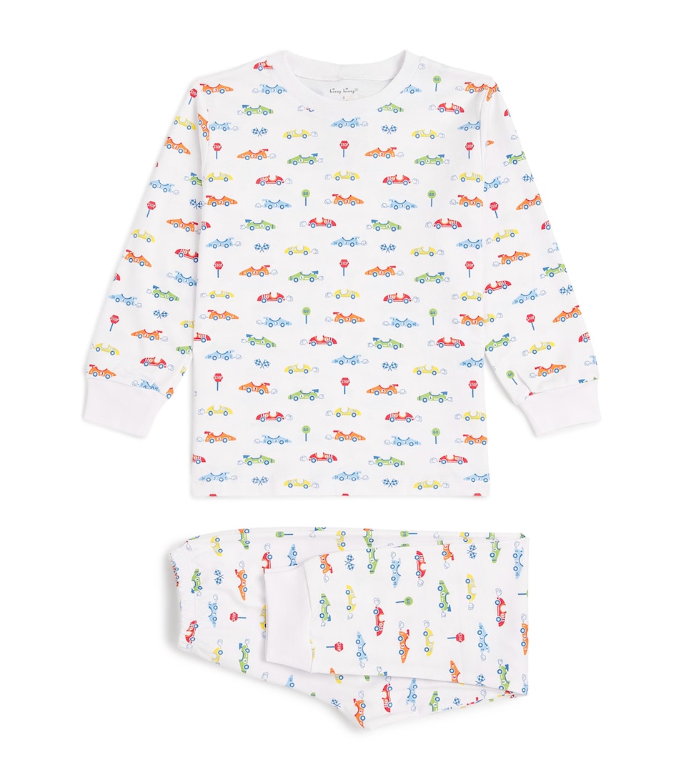 Pima Cotton Long-Sleeve Pyjamas (2-6 Years)