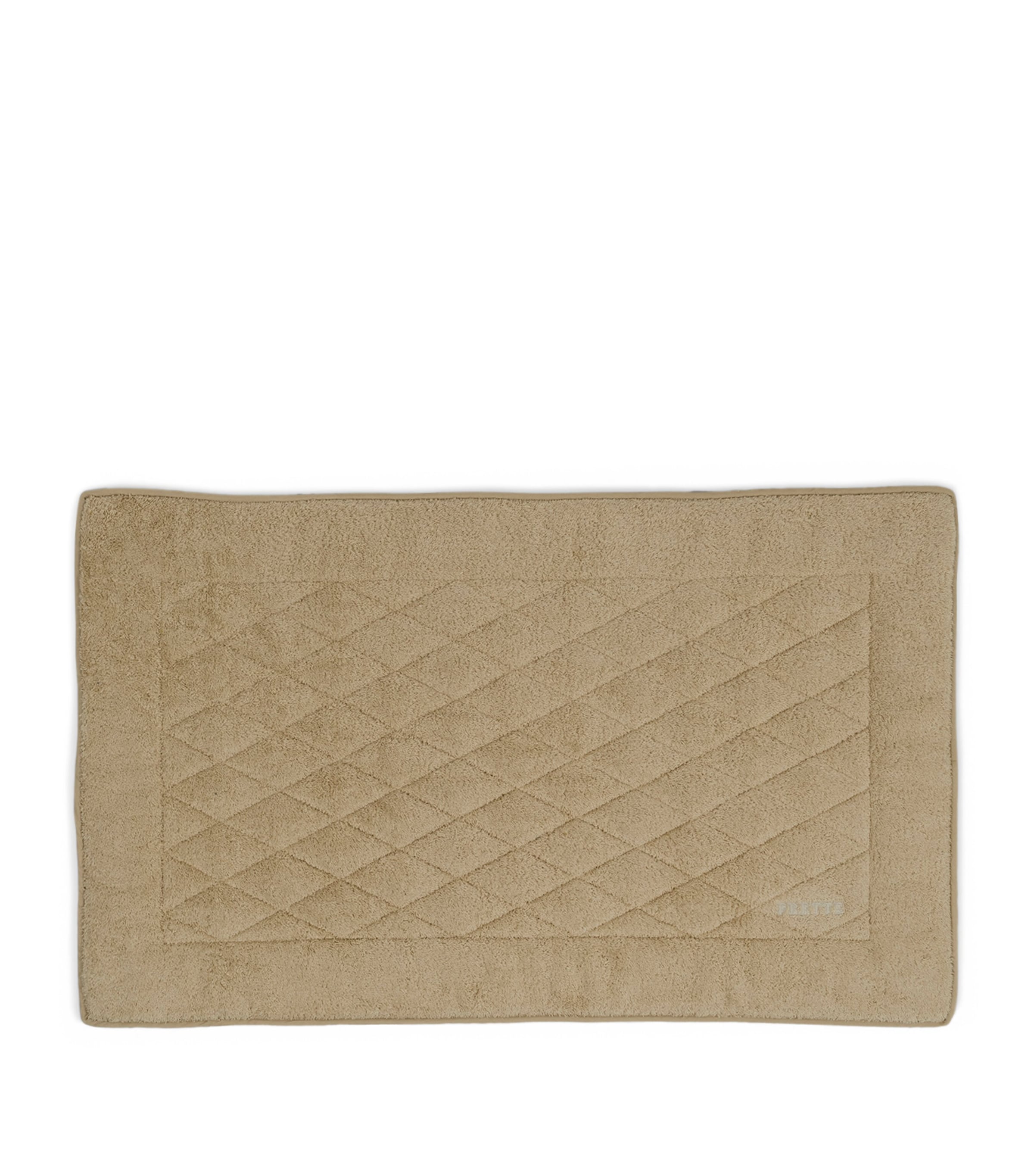 Frette Unito Bath Mat (54cm x 87cm) Golden Beige