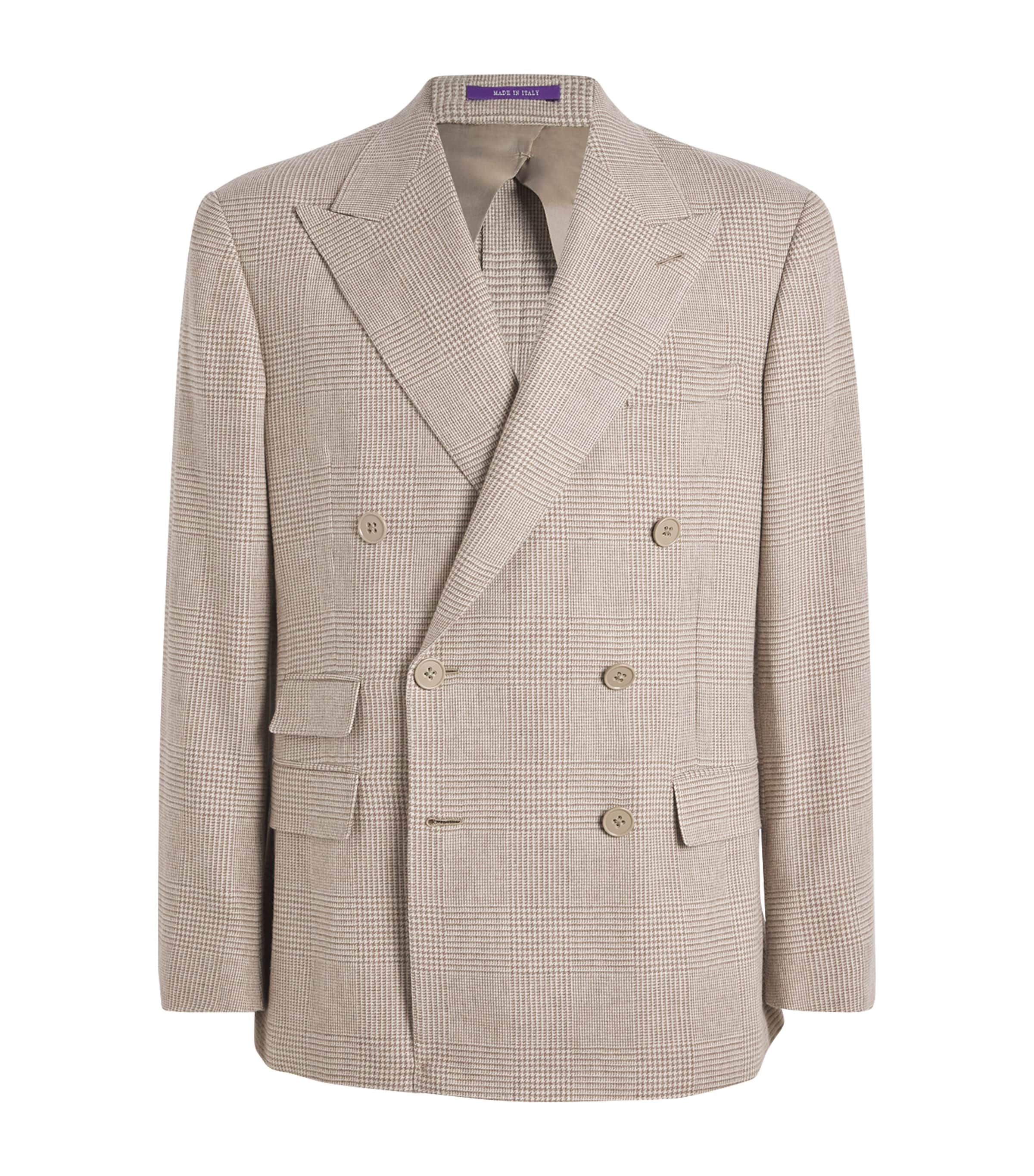 LOEWE Green Wool-Blend Single-Breasted Jacket | Harrods US