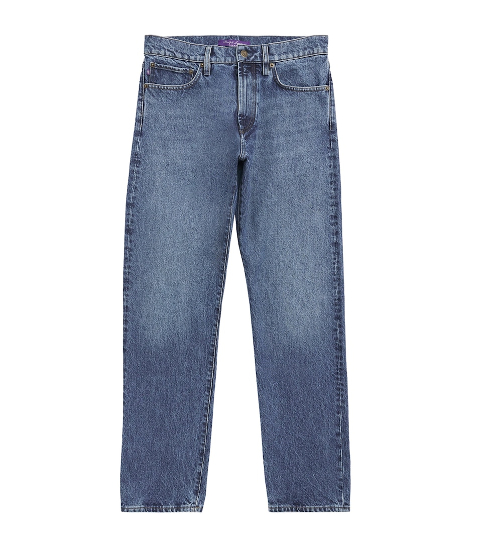 Ralph Lauren Purple Label Mens Straight Jeans Classic Medium Indgo