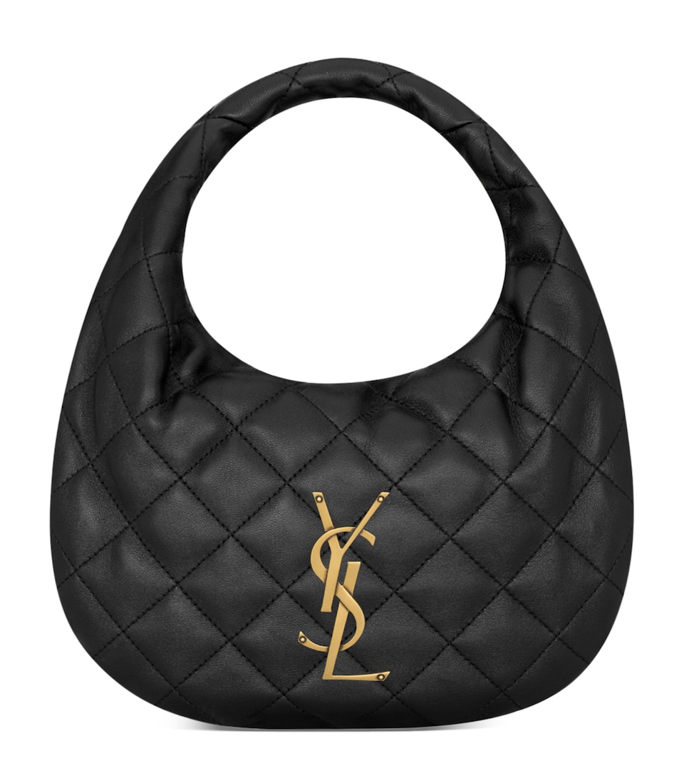 Icarino Quilted Top-Handle Bag