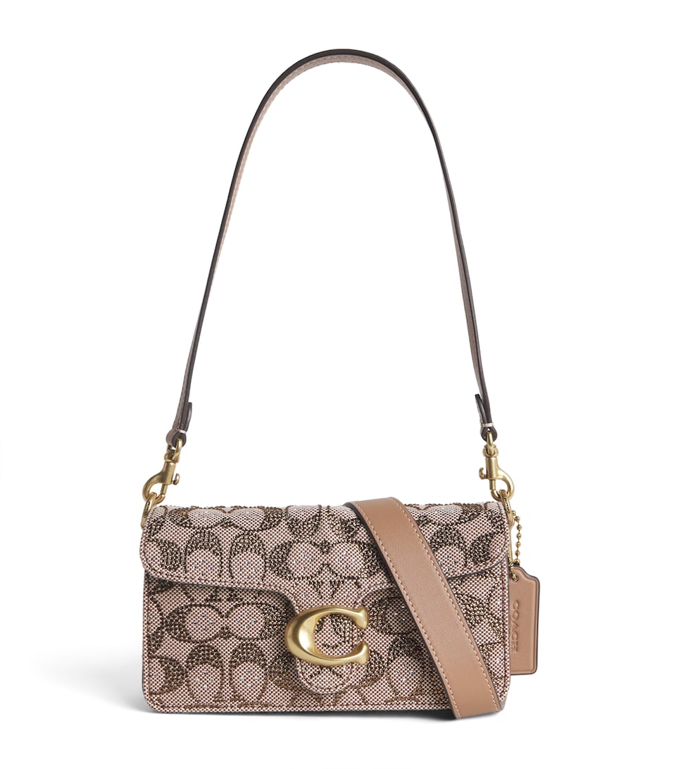 Coach Embellished Tabby 20 Shoulder Bag