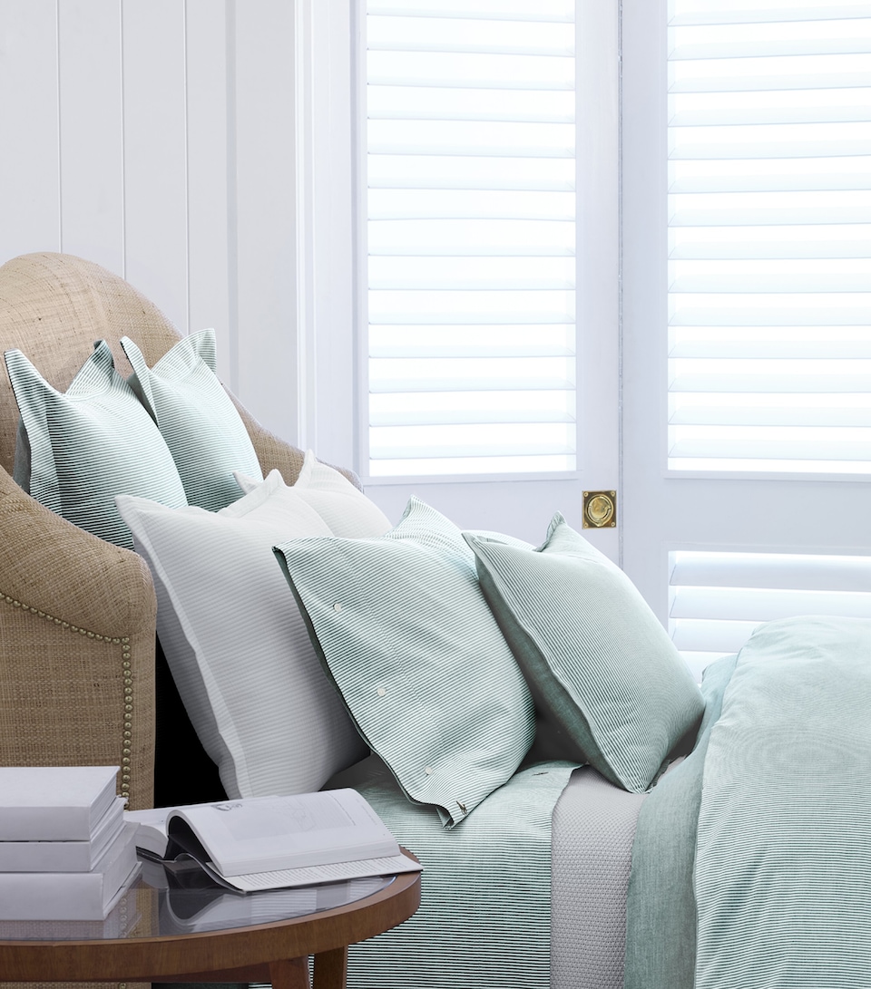 Oxford Evergreen Double Fitted Sheet (140cm x 200cm)