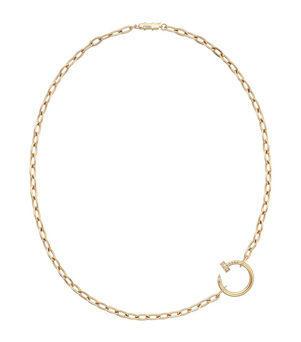 Yellow Gold and Diamond Juste un Clou Necklace (51cm)
