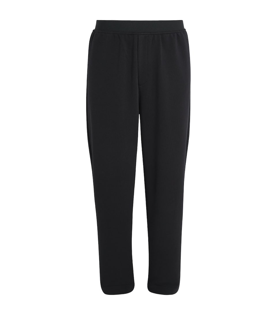 Cotton-Blend Wide-Leg Sweatpants