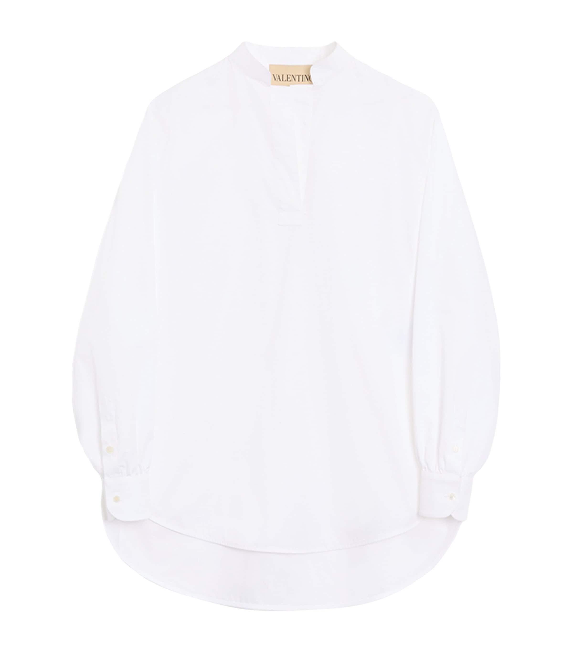 Valentino Womens Cotton Oversized Shirt