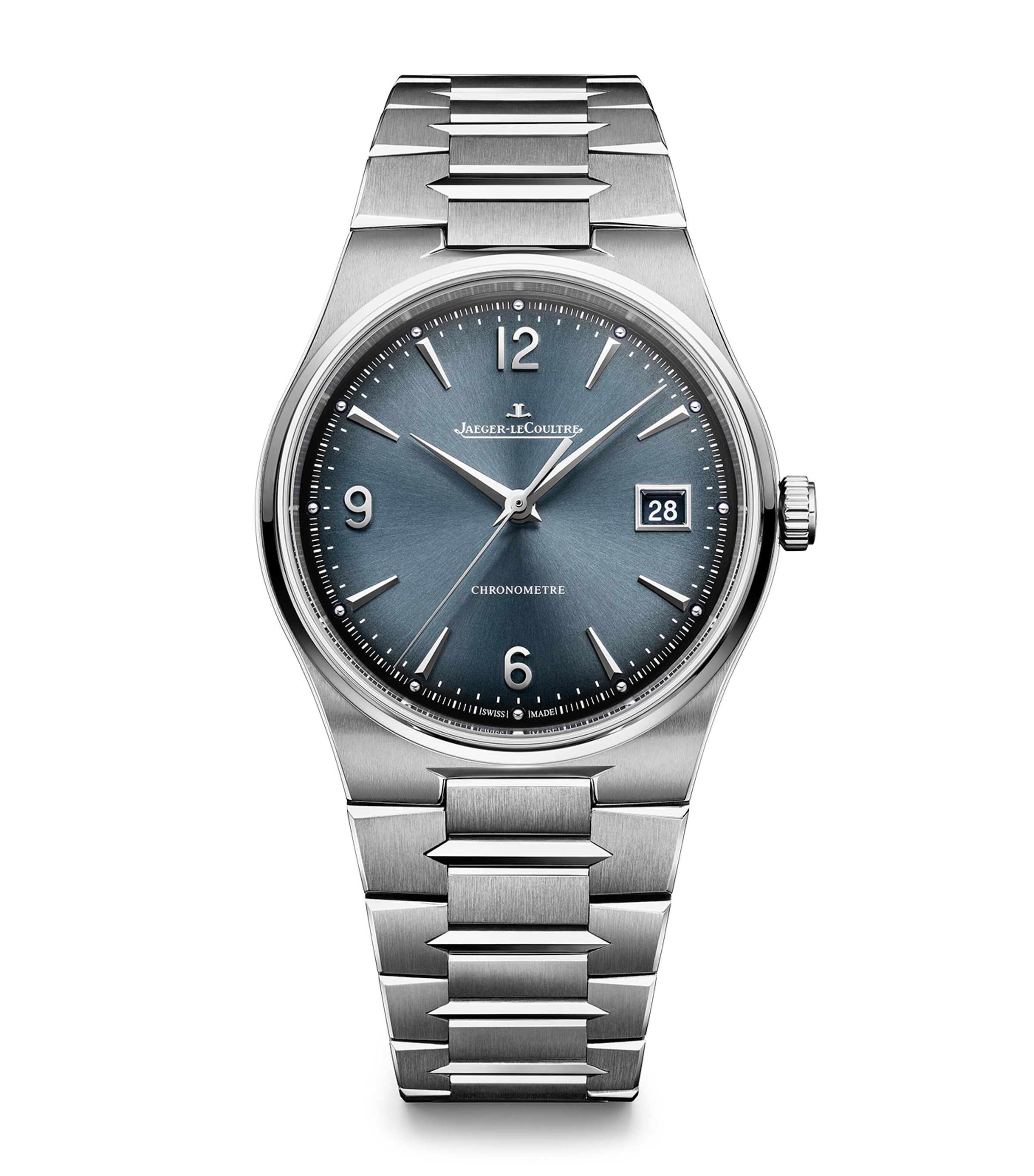 Jaeger-LeCoultre Stainless Steel Master Control Chronometre Date Watch 38mm Stainless Steel