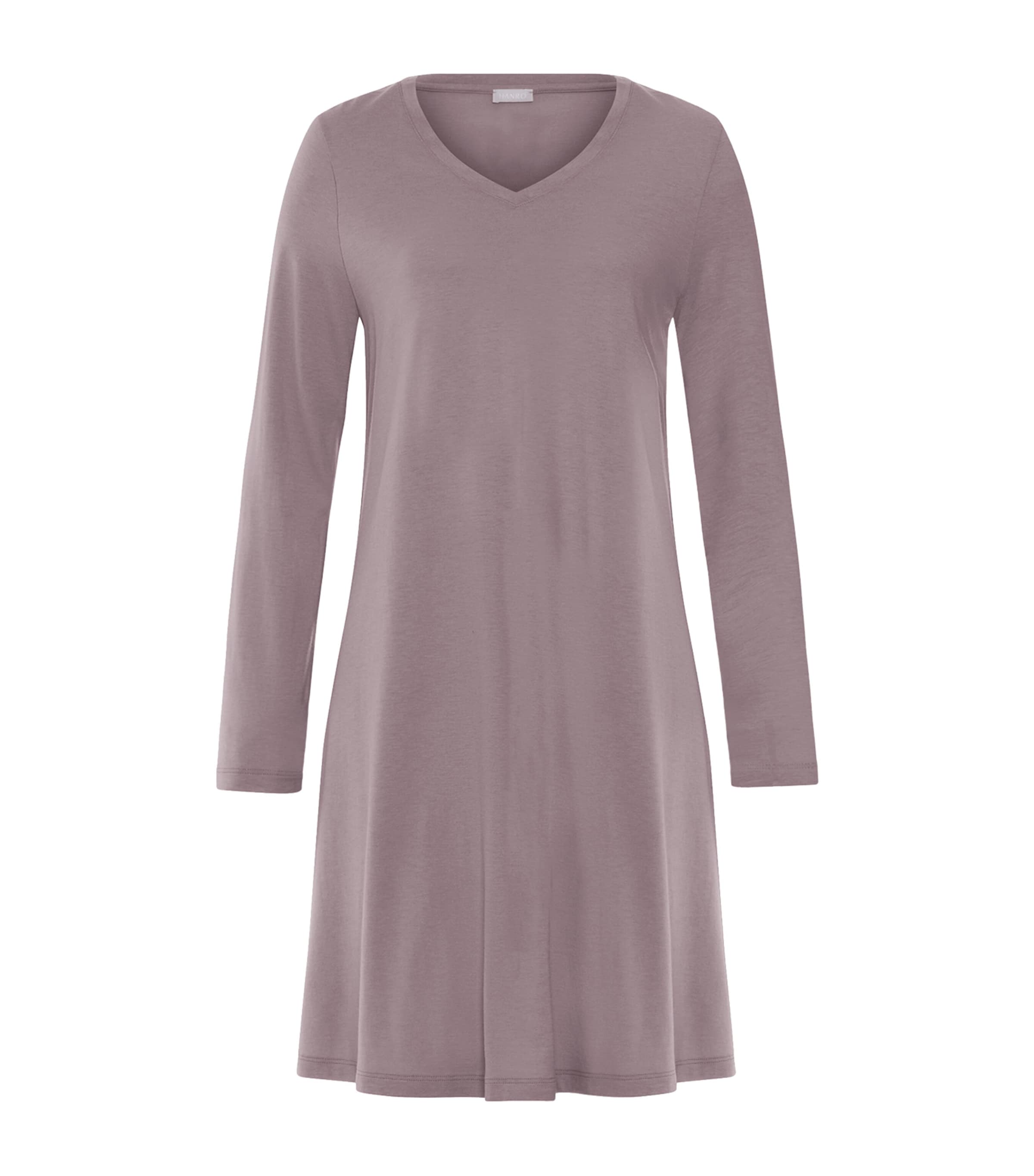 Hanro Womens Cotton-Modal Sleep & Lounge Nightdress Deep Navy