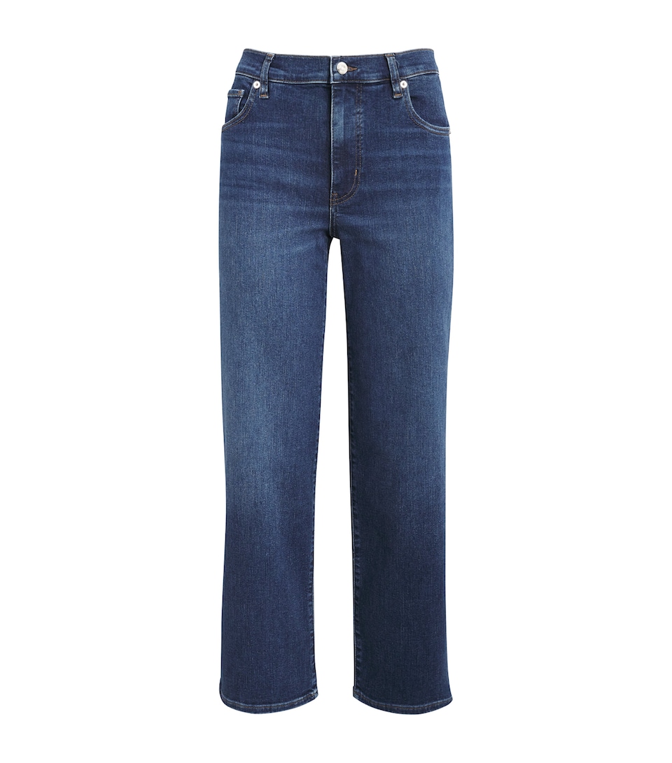 The Mellow Slim Wide-Leg Jeans