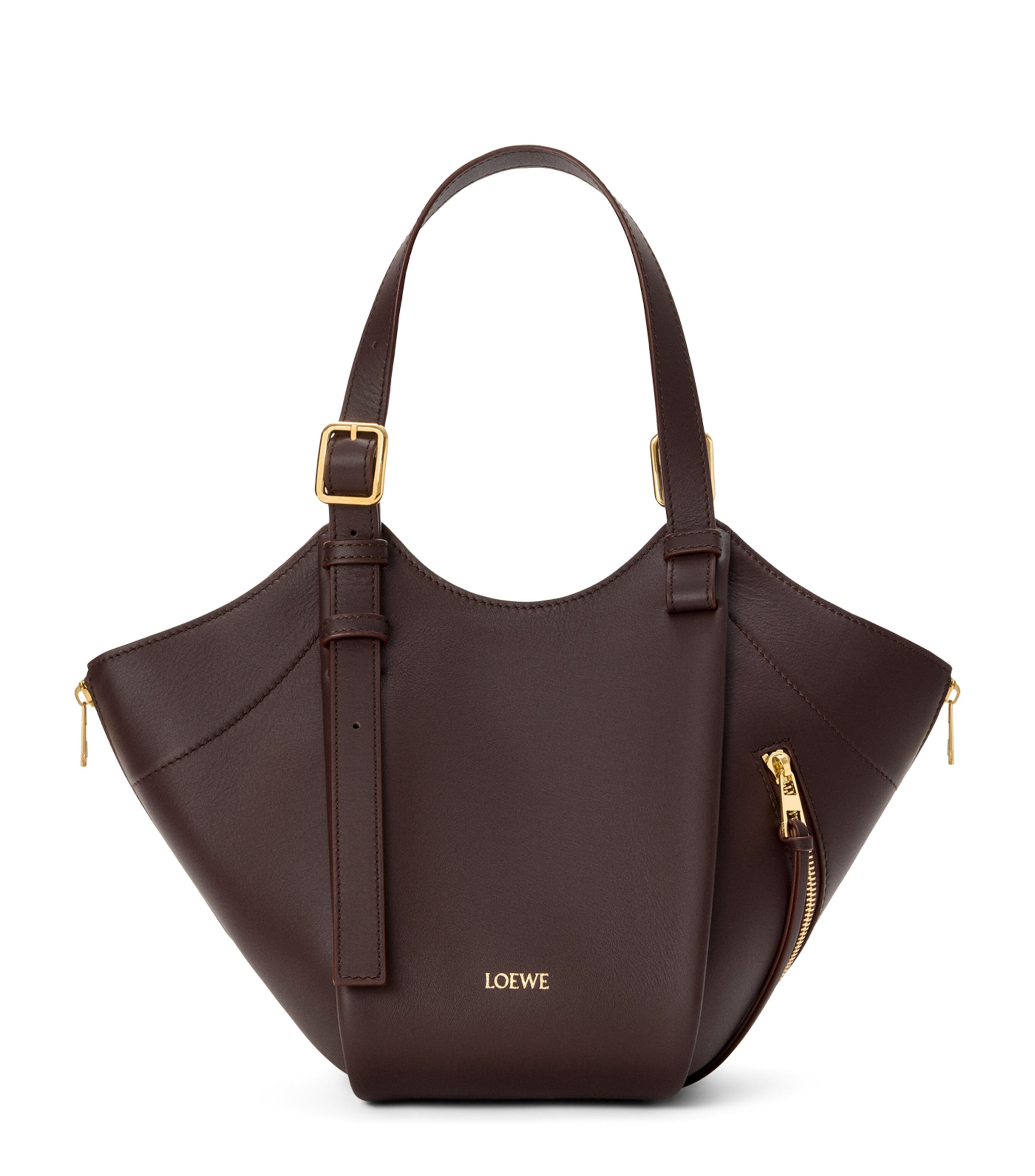 Calfskin Hammock Flip Tote Bag