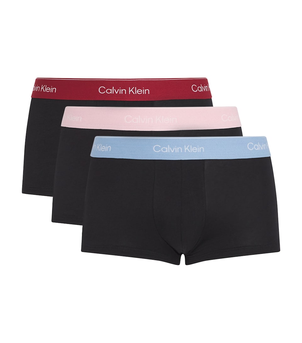 Stretch-Cotton Low-Rise Trunks (Pack of 3)