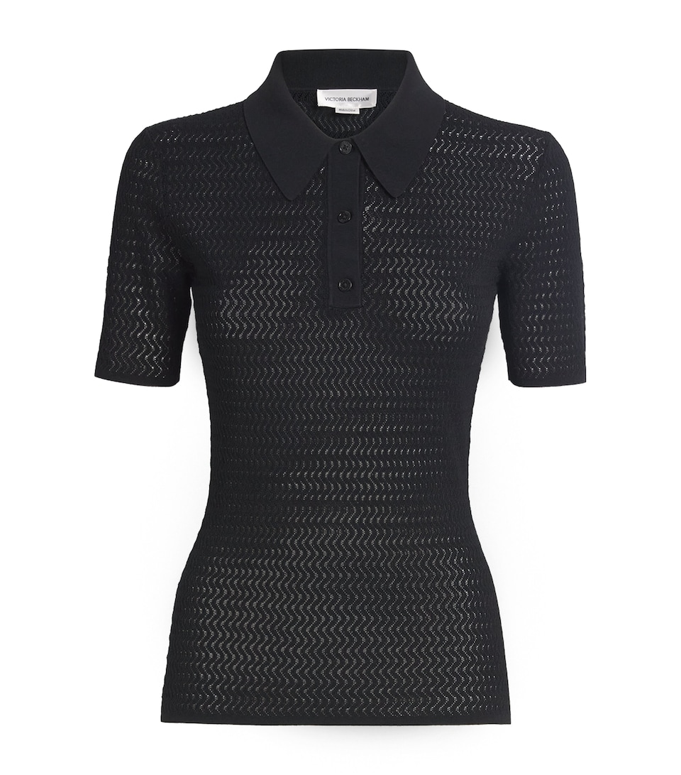 Knitted Polo Shirt