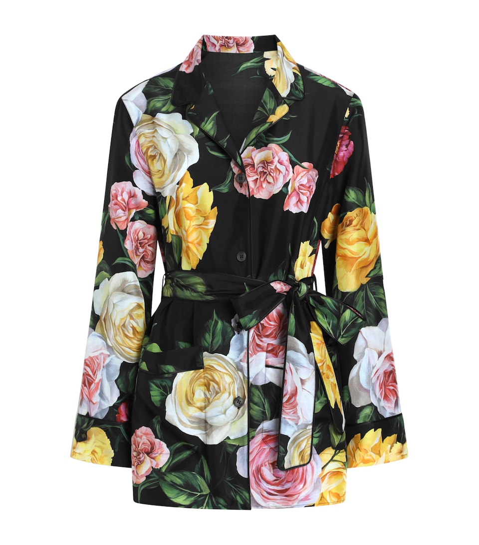 Silk Floral Shirt