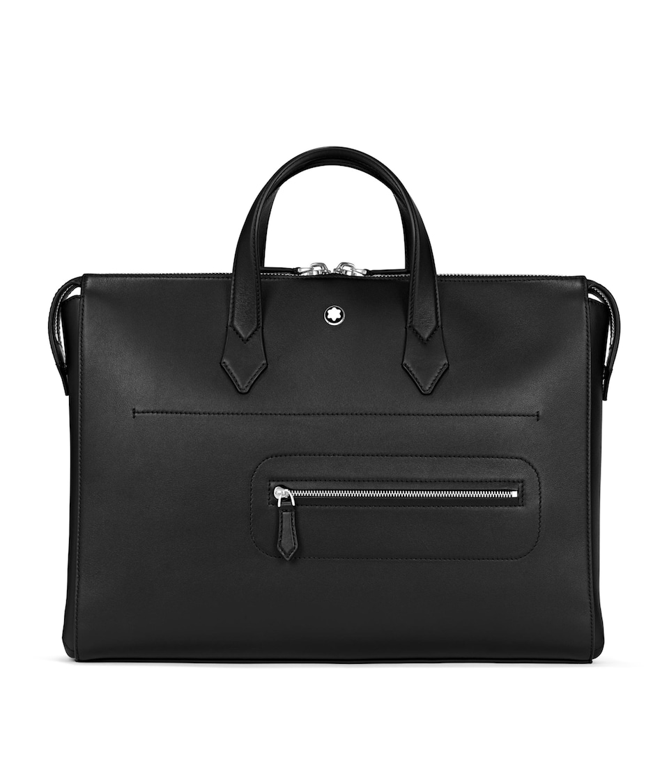 Montblanc Mens Leather Select Document Holder Black