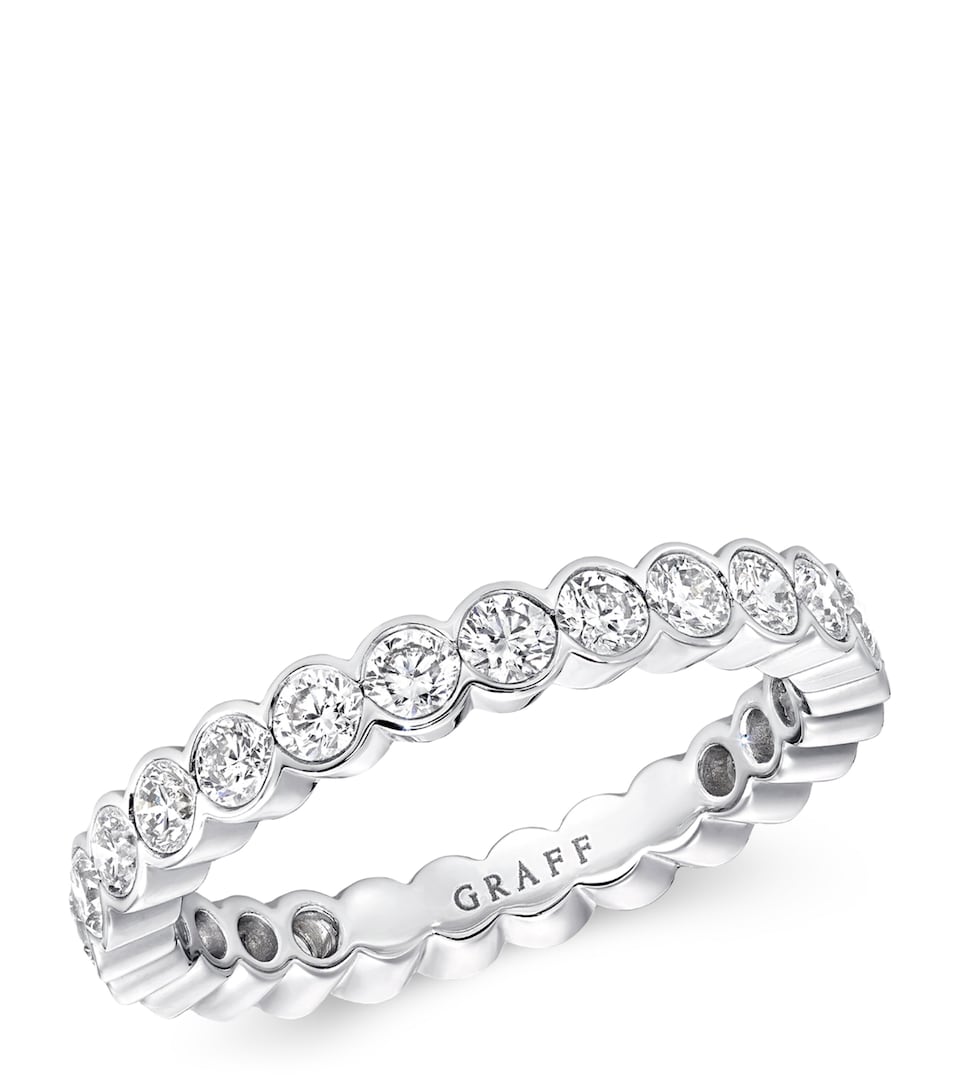Graff White Gold and Diamond Classic Eternity Ring White Gold