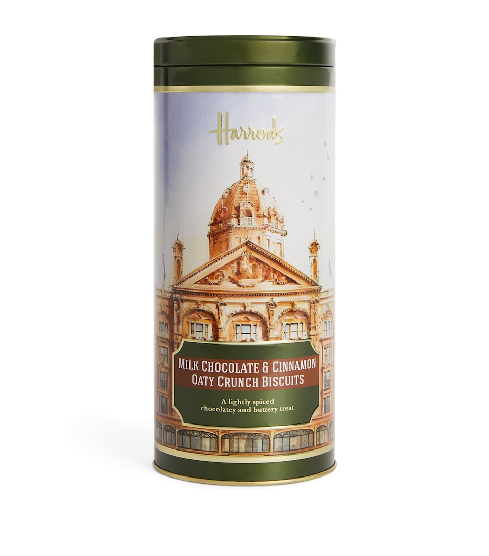 Heritage Chocolate and Cinnamon Oat Biscuit Tin (200g)