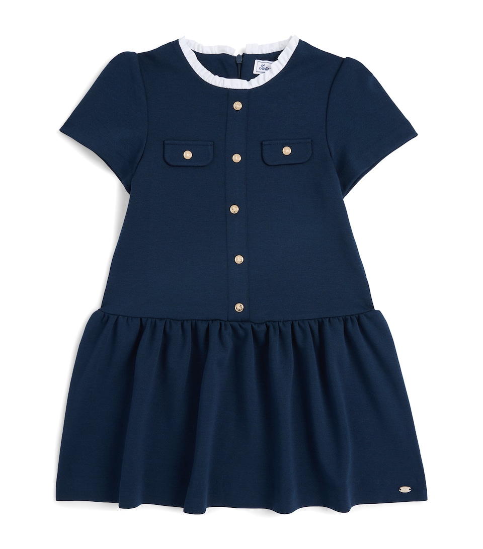 Tartine et Chocolat Frill-Collar Button Dress (2-14 Years)