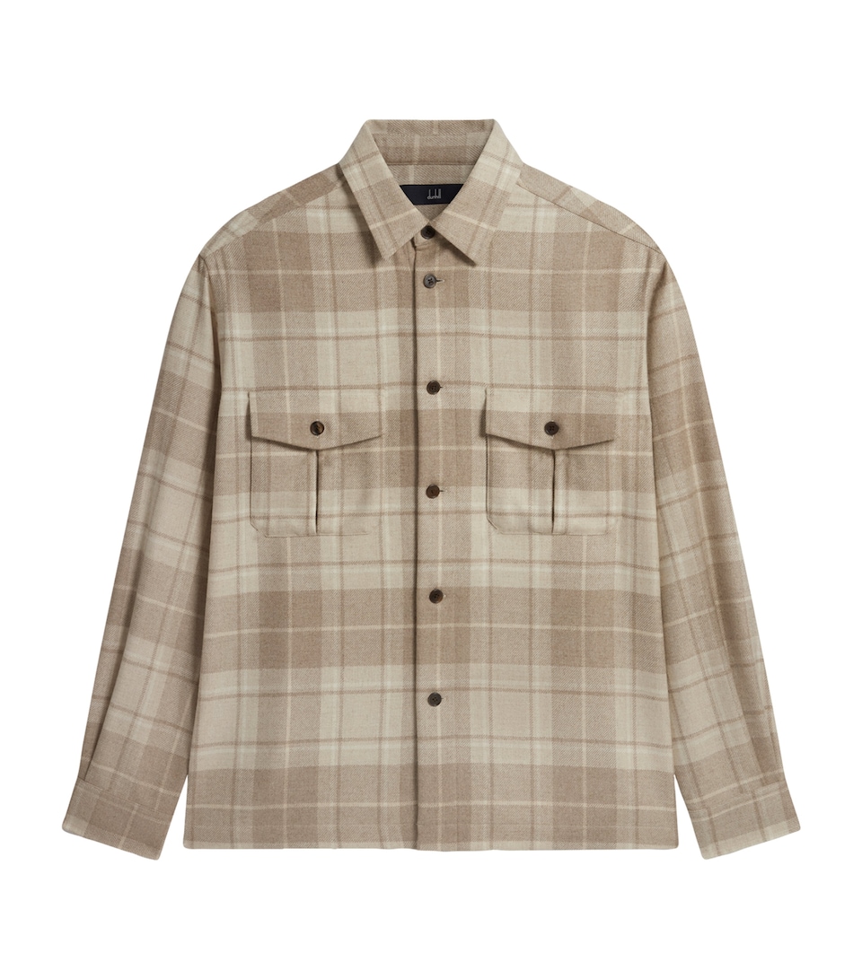 Cashmere Tartan Overshirt